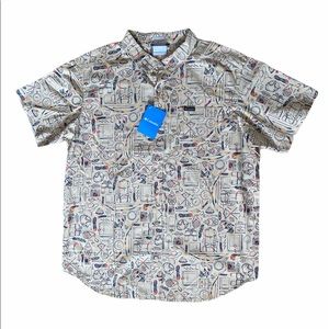 Columbia rapid rivers printed shirt